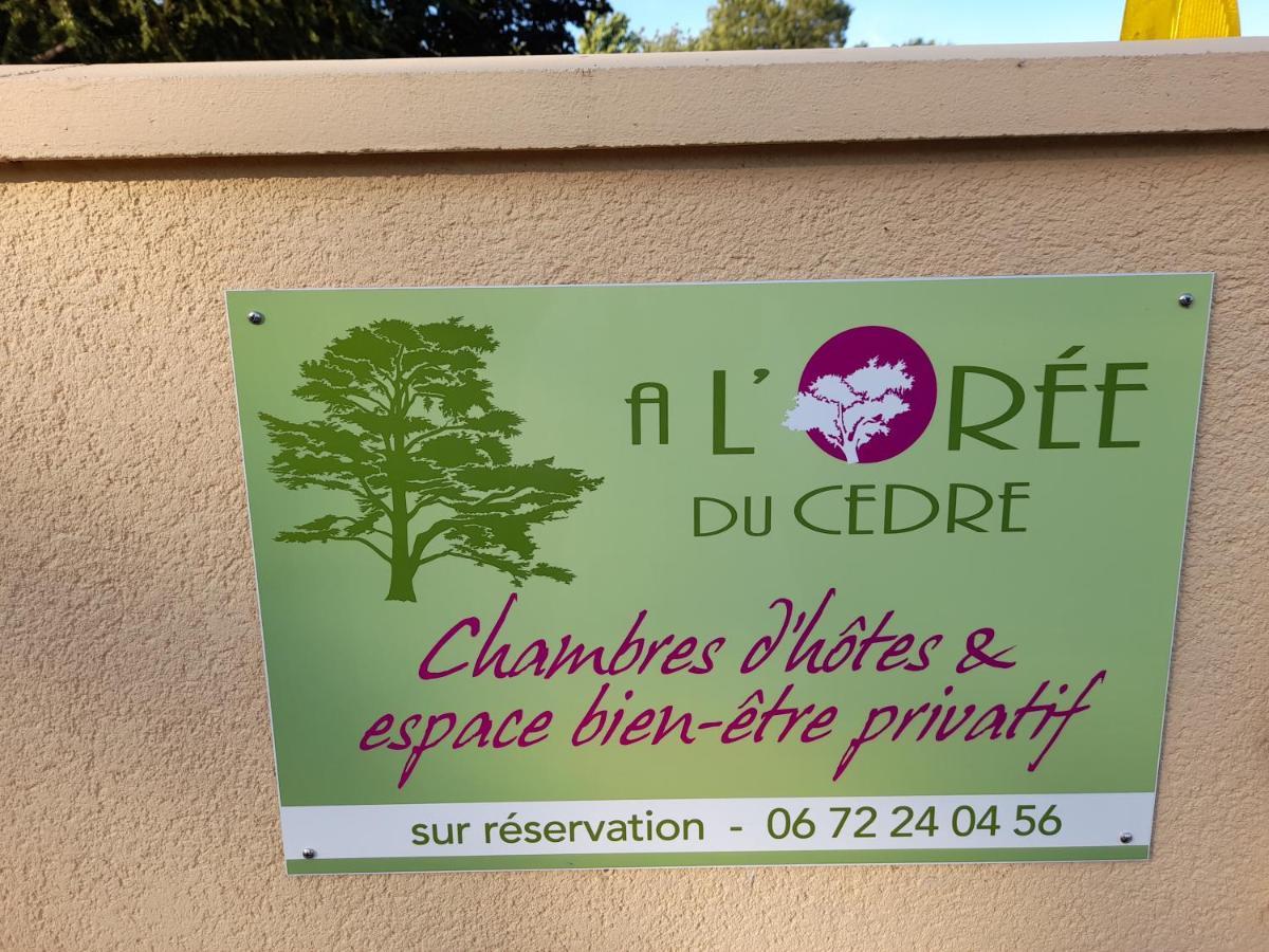 מלון פוזוז' A L'Oree Du Cedre מראה חיצוני תמונה